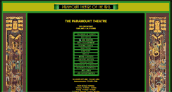 Desktop Screenshot of paramounttheatre.com